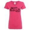 Women’s Glitter V-Neck T-Shirt Thumbnail
