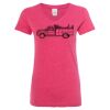 Women’s Glitter V-Neck T-Shirt Thumbnail