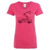Women’s Glitter V-Neck T-Shirt Thumbnail