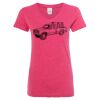 Women’s Glitter V-Neck T-Shirt Thumbnail