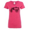 Women’s Glitter V-Neck T-Shirt Thumbnail