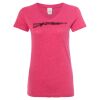 Women’s Glitter V-Neck T-Shirt Thumbnail