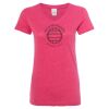 Women’s Glitter V-Neck T-Shirt Thumbnail