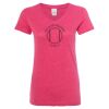 Women’s Glitter V-Neck T-Shirt Thumbnail
