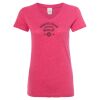 Women’s Glitter V-Neck T-Shirt Thumbnail