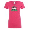 Women’s Glitter V-Neck T-Shirt Thumbnail