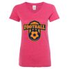 Women’s Glitter V-Neck T-Shirt Thumbnail