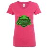 Women’s Glitter V-Neck T-Shirt Thumbnail
