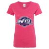 Women’s Glitter V-Neck T-Shirt Thumbnail