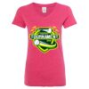 Women’s Glitter V-Neck T-Shirt Thumbnail