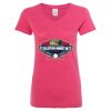 Women’s Glitter V-Neck T-Shirt Thumbnail