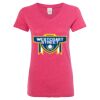 Women’s Glitter V-Neck T-Shirt Thumbnail