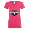 Women’s Glitter V-Neck T-Shirt Thumbnail