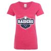 Women’s Glitter V-Neck T-Shirt Thumbnail