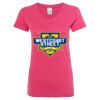 Women’s Glitter V-Neck T-Shirt Thumbnail