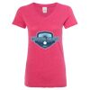 Women’s Glitter V-Neck T-Shirt Thumbnail