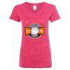 Women’s Glitter V-Neck T-Shirt Thumbnail