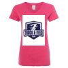 Women’s Glitter V-Neck T-Shirt Thumbnail