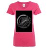 Women’s Glitter V-Neck T-Shirt Thumbnail