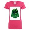 Women’s Glitter V-Neck T-Shirt Thumbnail