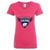 Women’s Glitter V-Neck T-Shirt Thumbnail