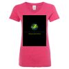 Women’s Glitter V-Neck T-Shirt Thumbnail