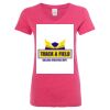Women’s Glitter V-Neck T-Shirt Thumbnail