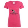 Women’s Glitter V-Neck T-Shirt Thumbnail