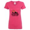 Women’s Glitter V-Neck T-Shirt Thumbnail