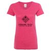 Women’s Glitter V-Neck T-Shirt Thumbnail