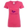 Women’s Glitter V-Neck T-Shirt Thumbnail