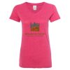 Women’s Glitter V-Neck T-Shirt Thumbnail