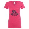 Women’s Glitter V-Neck T-Shirt Thumbnail