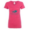 Women’s Glitter V-Neck T-Shirt Thumbnail