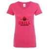 Women’s Glitter V-Neck T-Shirt Thumbnail
