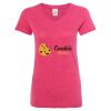 Women’s Glitter V-Neck T-Shirt Thumbnail