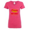 Women’s Glitter V-Neck T-Shirt Thumbnail