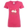 Women’s Glitter V-Neck T-Shirt Thumbnail