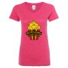 Women’s Glitter V-Neck T-Shirt Thumbnail
