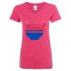 Women’s Glitter V-Neck T-Shirt Thumbnail