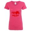 Women’s Glitter V-Neck T-Shirt Thumbnail