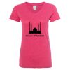 Women’s Glitter V-Neck T-Shirt Thumbnail