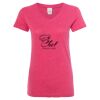 Women’s Glitter V-Neck T-Shirt Thumbnail
