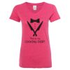 Women’s Glitter V-Neck T-Shirt Thumbnail