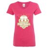 Women’s Glitter V-Neck T-Shirt Thumbnail