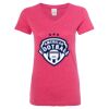 Women’s Glitter V-Neck T-Shirt Thumbnail