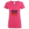 Women’s Glitter V-Neck T-Shirt Thumbnail