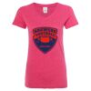 Women’s Glitter V-Neck T-Shirt Thumbnail