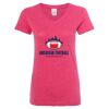 Women’s Glitter V-Neck T-Shirt Thumbnail