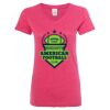 Women’s Glitter V-Neck T-Shirt Thumbnail